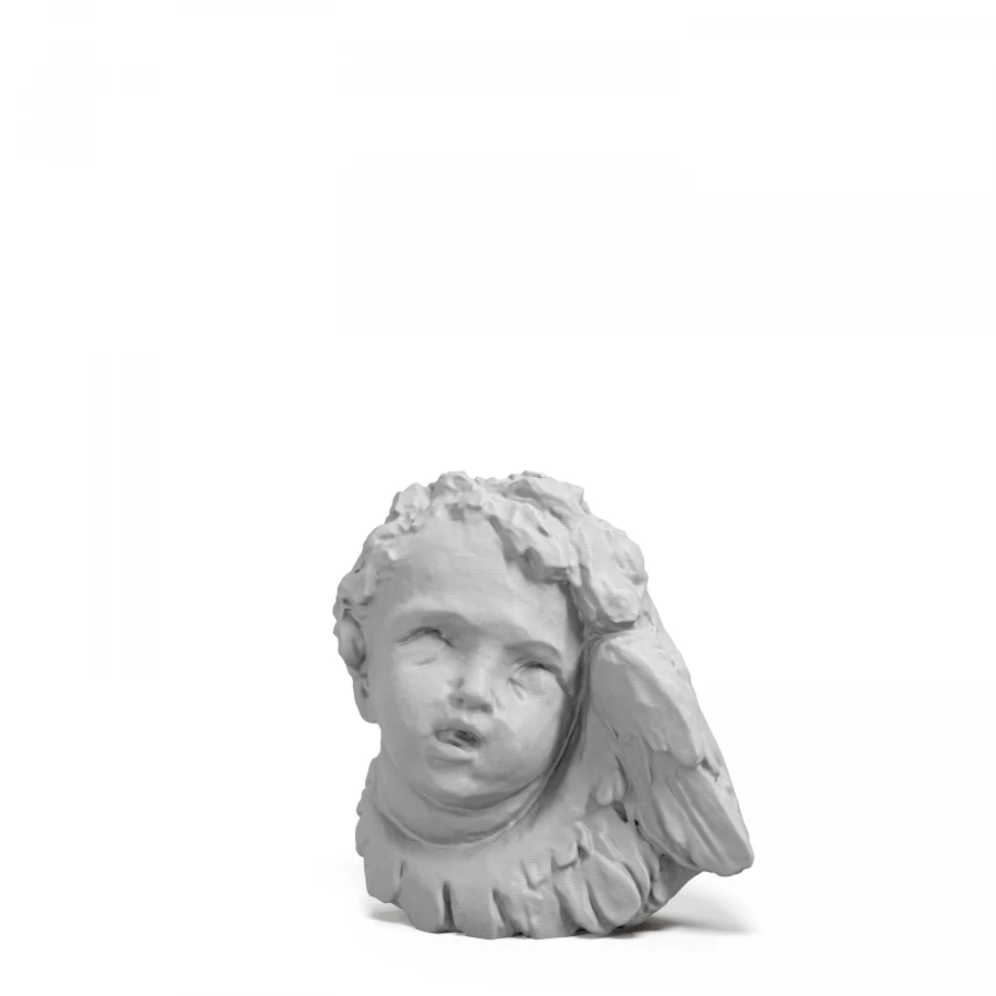 Winged Cherub Head