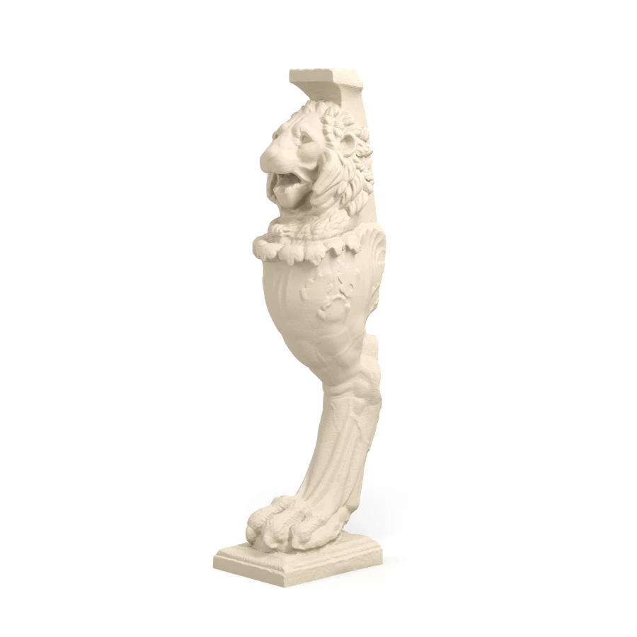 Trapezophoros with a lion's head