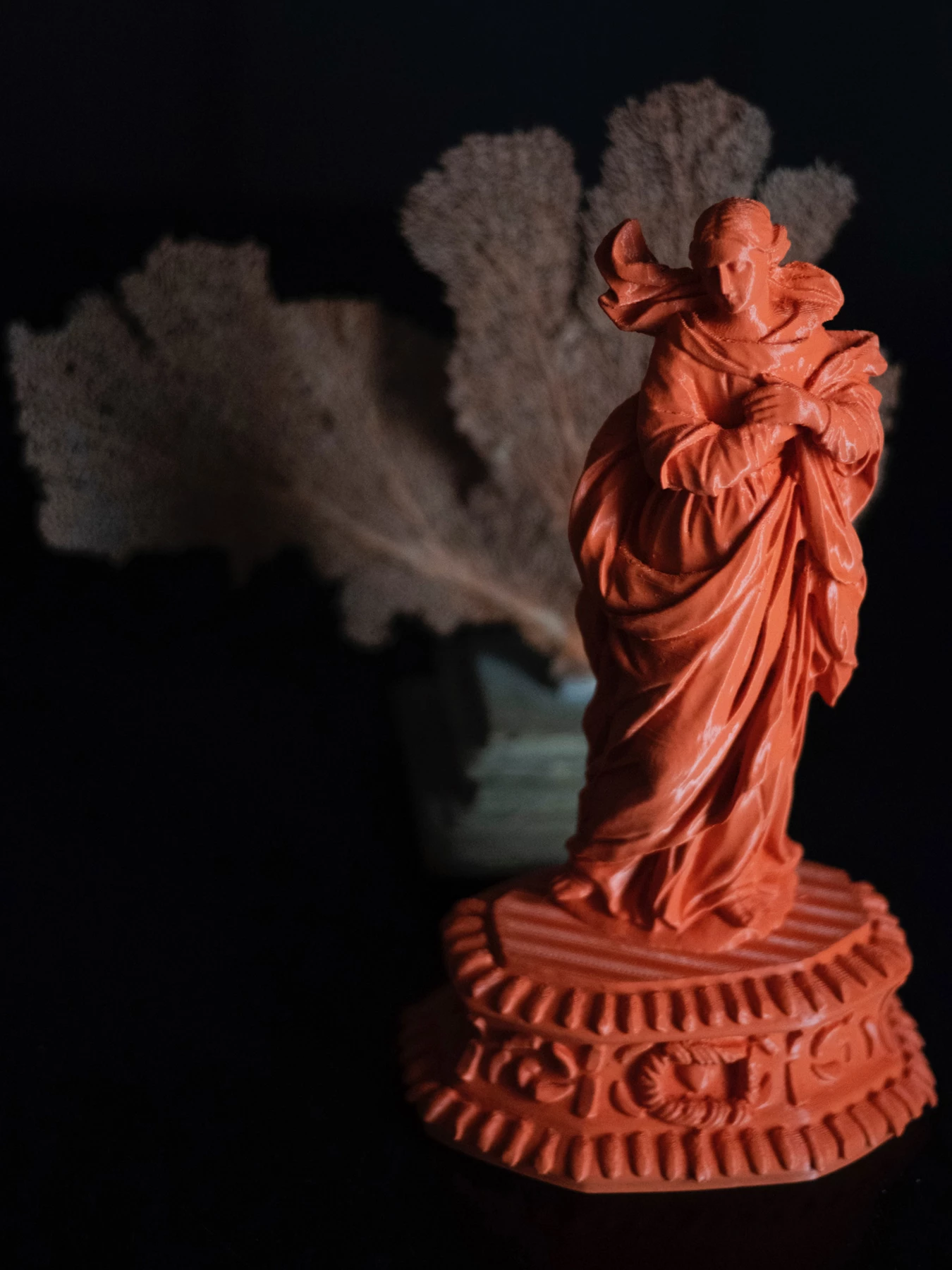 Baroque Virgin Mary by Manifattura Trapanese | artficial
